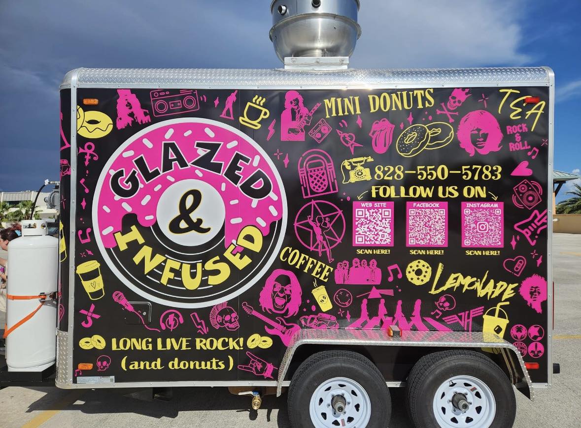 Glazed Mini Donuts & Infused Drinks