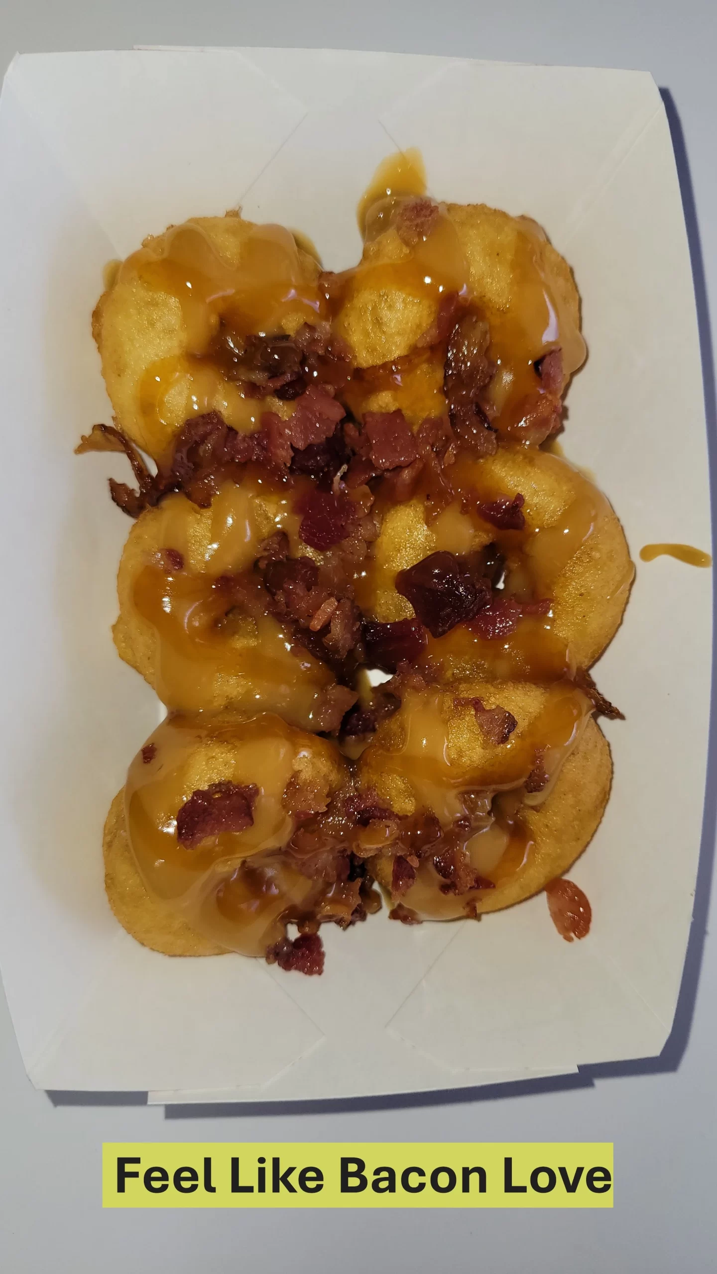 Feel Like Bacon Love mini donuts