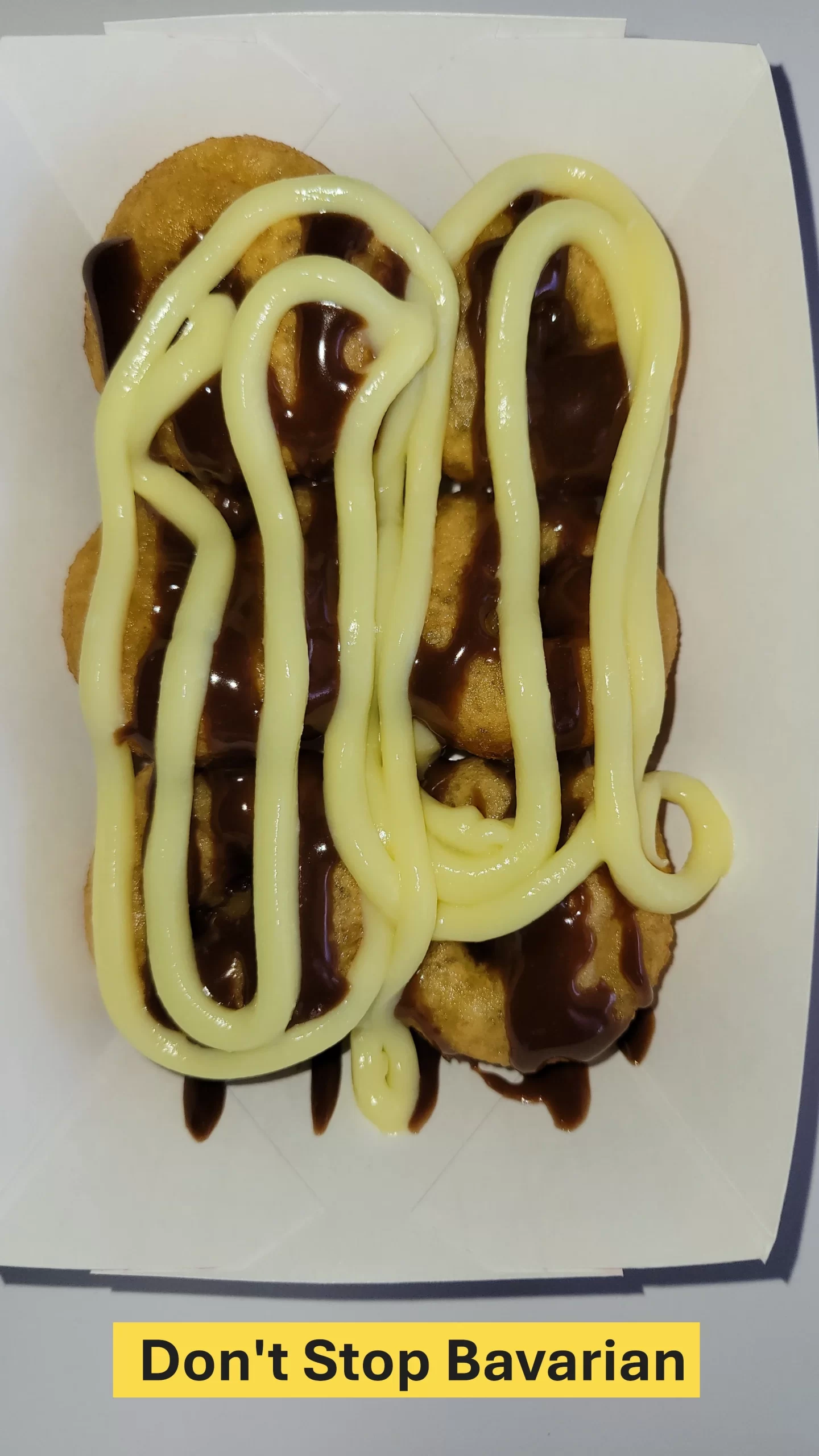 Don't Stop Bavarian mini donuts