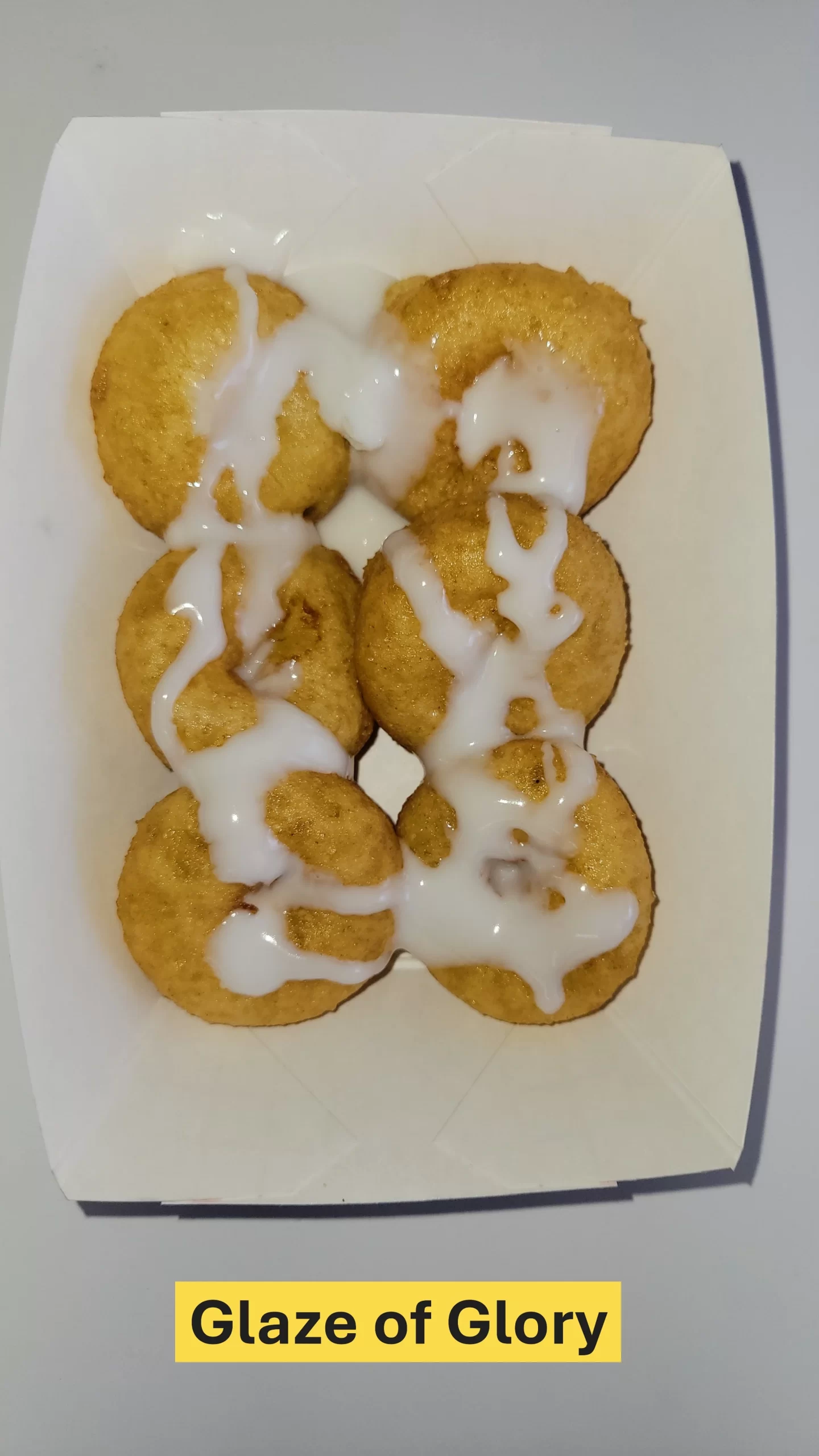 Glaze Of Glory mini donuts