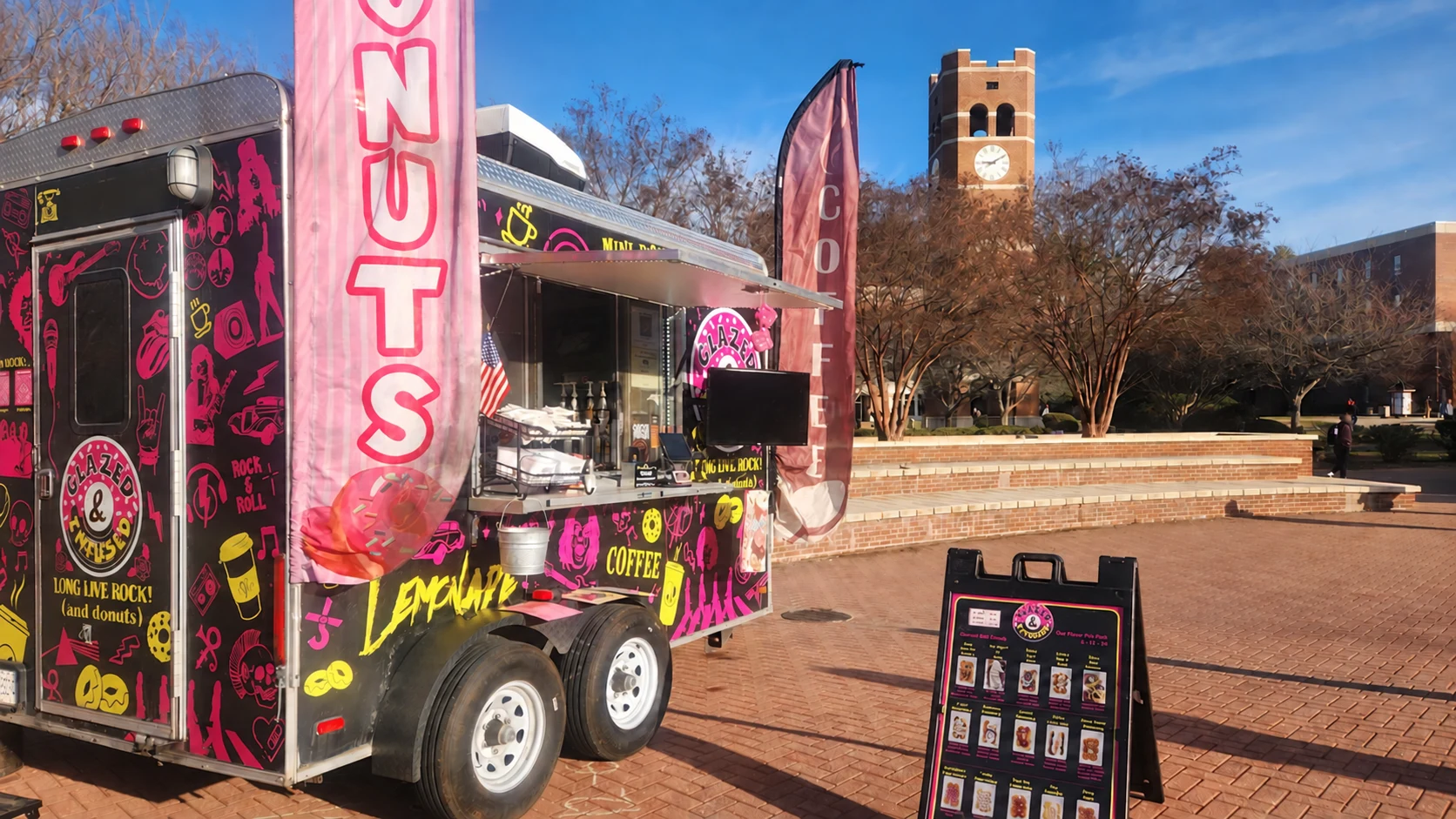Glazed and Infused trailer at Western Carolina University